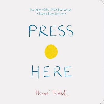 Press Here -  by Herve Tullet (Board Book) | Target