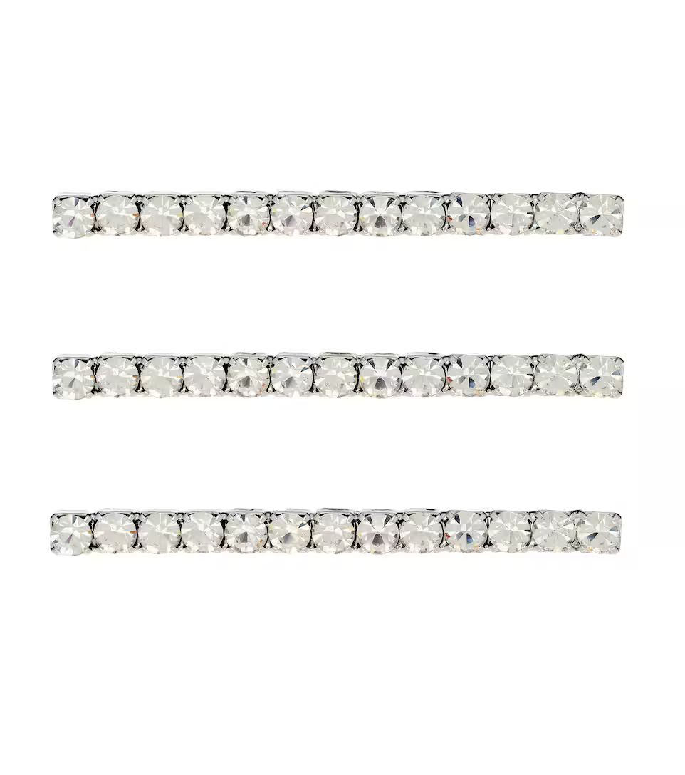 Set of 3 crystal bobby pins | Mytheresa (DACH)