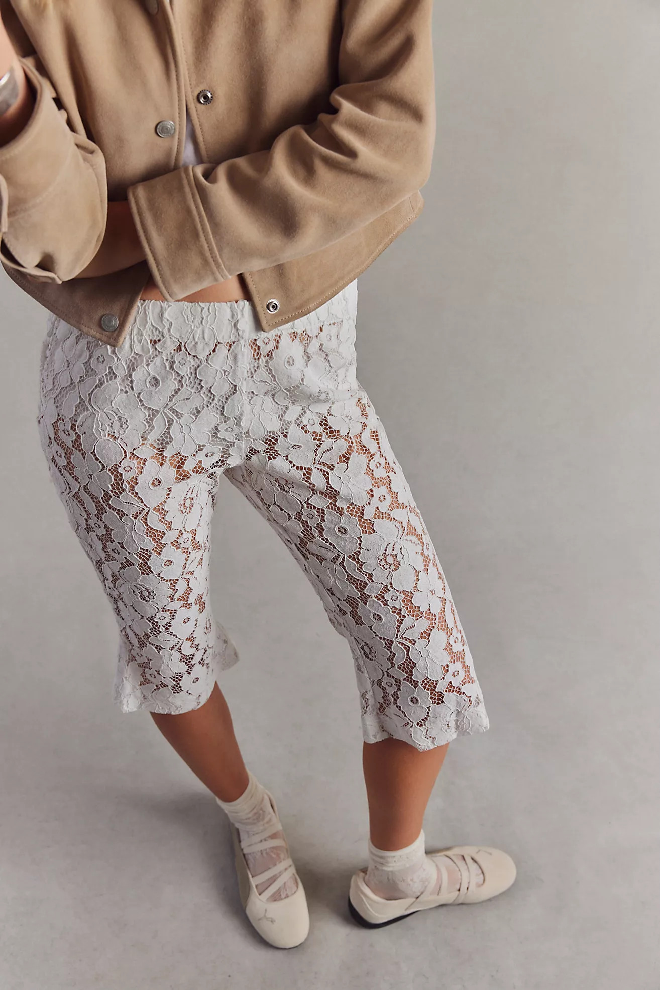 Isla Lace Capri | Free People (Global - UK&FR Excluded)
