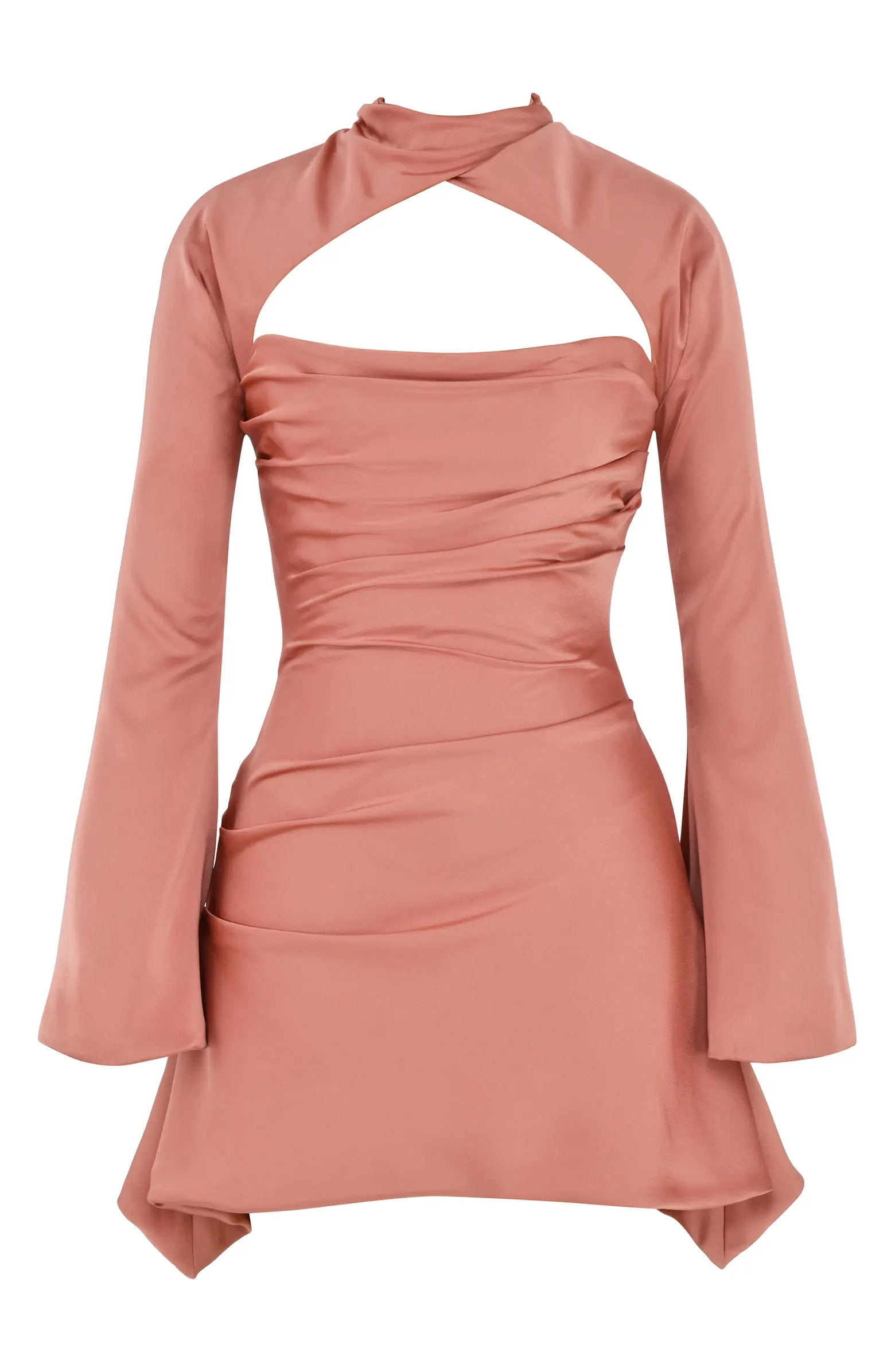 Toira Satin Corset Minidress | Nordstrom