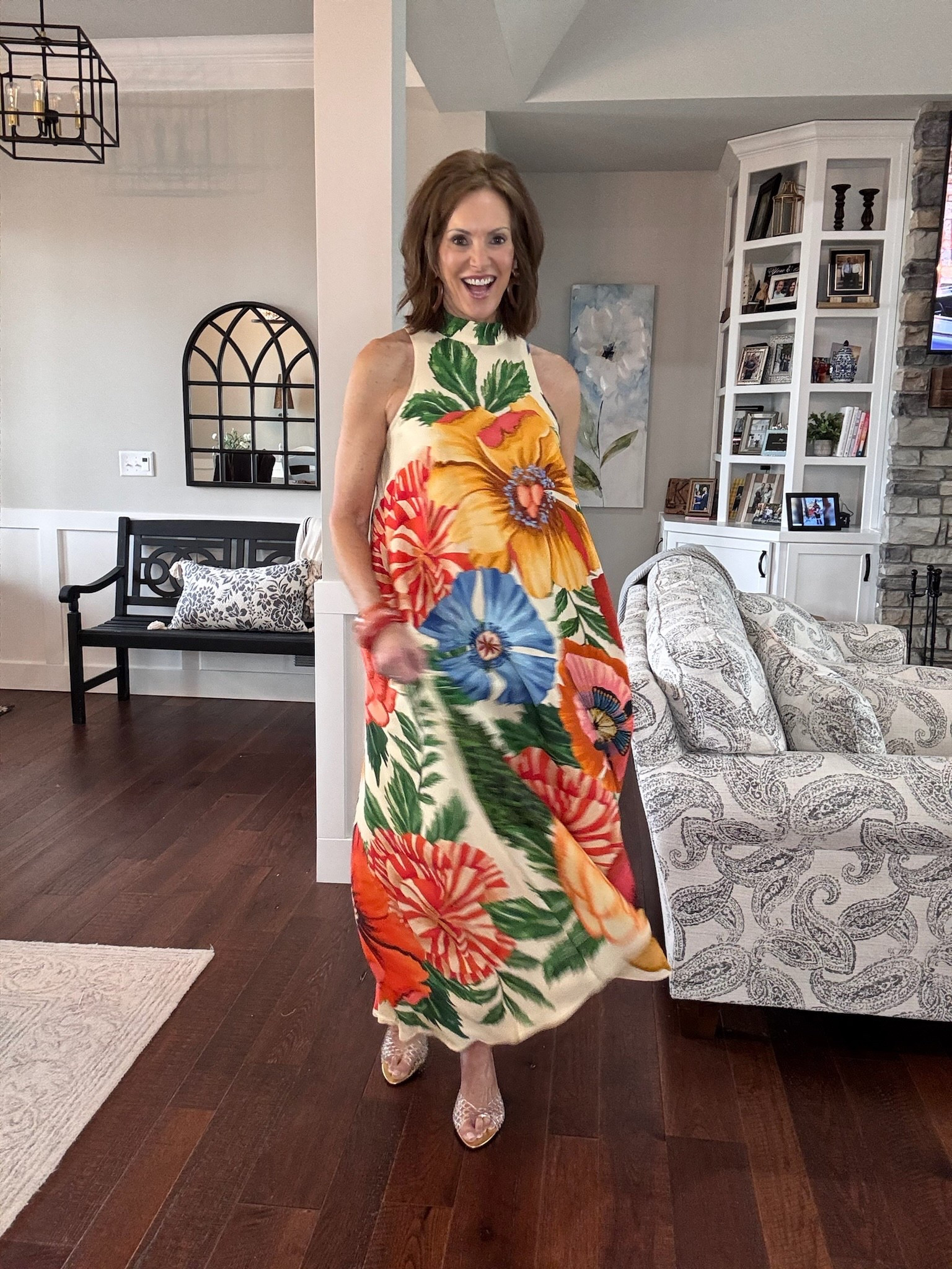 The cutest vacation dress from Anthropologie! Wearing a size medium in this dress. 


Women’s fashion, spring fashion, spring style, spring outfits, spring outfit inspo, spring dress, vacation outfits, vacation outfit inspo, vacation dress, maxi dress, floral dress, trendy fashion, chic style, floral maxi dress, fashion over 40





#LTKOver40 #LTKSeasonal #LTKootd