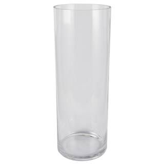 Ashland™ Cylinder Glass Vase, 15" | Michaels Stores