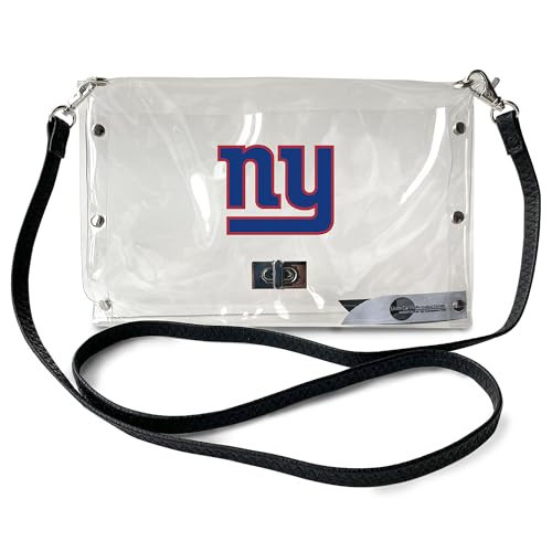 Littlearth New York Giants NFL Clear Envelope Purse with Black Fashion Strap | Amazon (US)