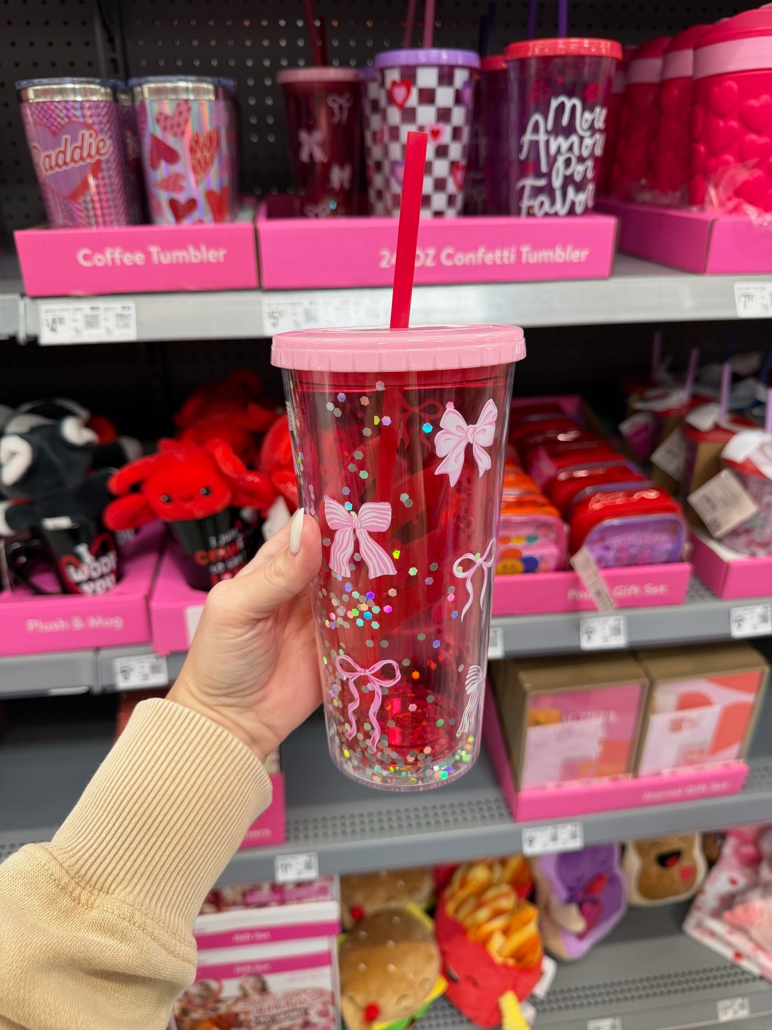 Bows 🎀 Bows
How cute is this tumbler?

Brooke will want this one for sure! Grab one for yourself and gift one filled with their favorite candy for a thoughtful Valentine treat💕

//
Valentine tumbler 
Valentine ideas
Valentine giftingg

#LTKSeasonal #LTKmomlife #LTKKids