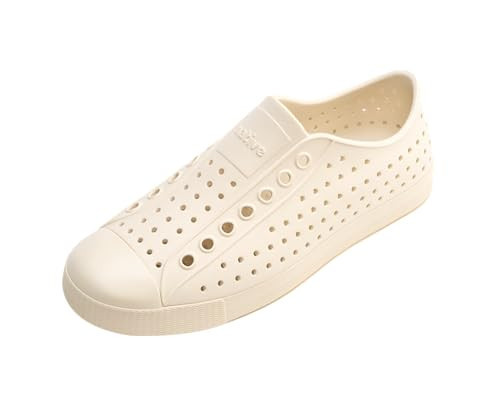 Native Shoes Unisex-Adult Jefferson Lightweight Fashion Sneaker, Bone White/Bone White, 5 Men/7 Women | Amazon (US)