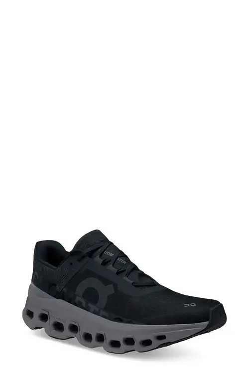 Cloudmonster Running Shoe in Black/Magnet at Nordstrom, Size 6 | Nordstrom