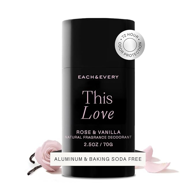 Each & Every Aluminum Free Deodorant for Women & Men - All Natural Deodorant for Sensitive Skin, ... | Amazon (US)
