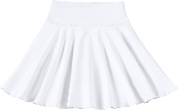 Toddler Baby Girl Skirts Flared Girls Mini Skorts Stretch Tennis Skater Uniform Athletic Skirts w... | Amazon (US)