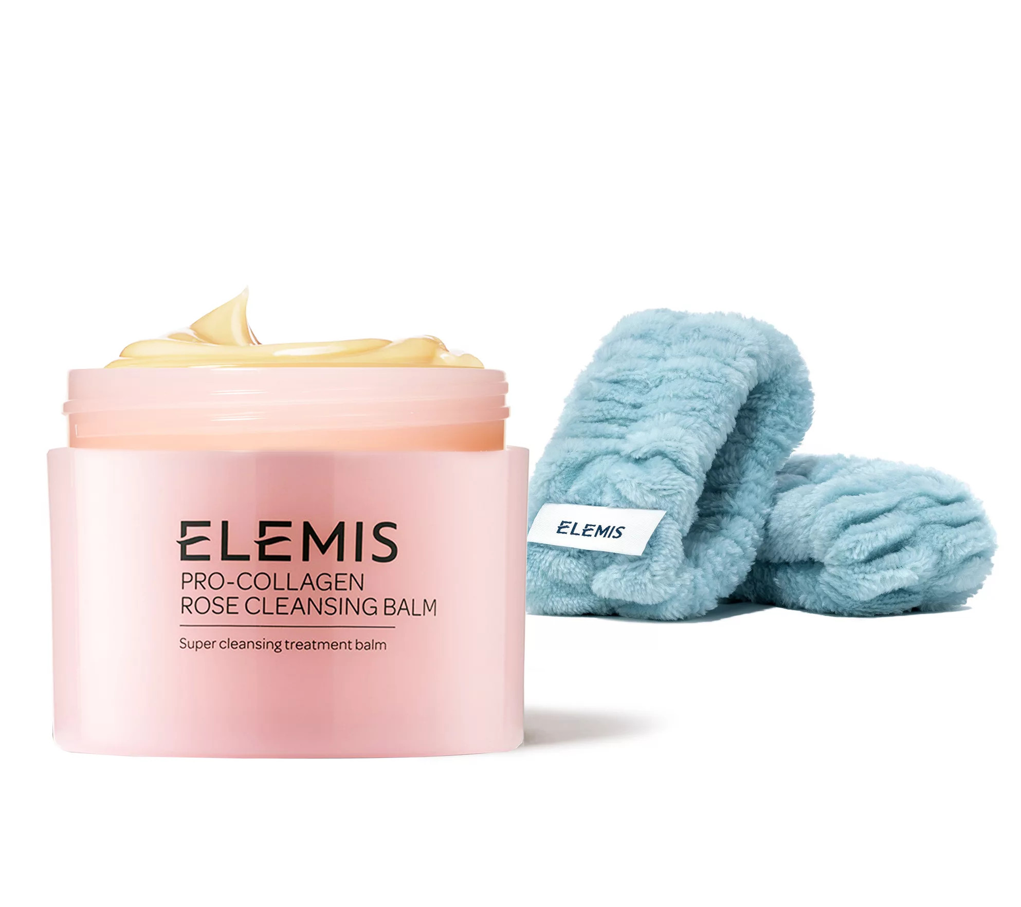 ELEMIS Super-size Pro-Collagen Cleansing Balm w/ Cloth Cuffs - QVC.com | QVC