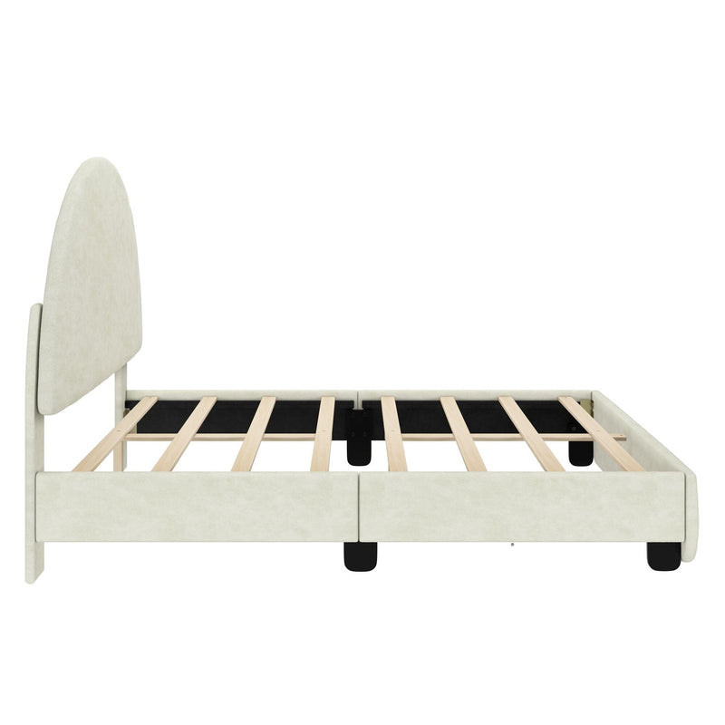 Kenzie Upholstered Full Bed | max & lily