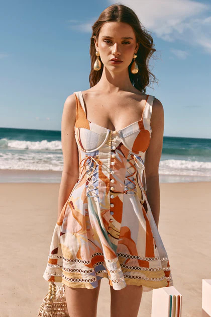 Camille Dress - Estivo Dusk | Sabo Skirt US