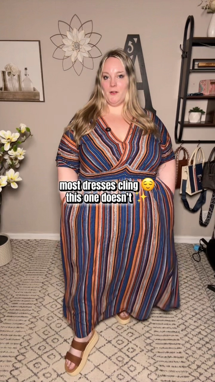 Finding a dress that’s actually comfortable in the summer is harder than it should be.
This one has stretch in the waist and a really forgiving fit that still looks flattering.

plus size summer dress, comfortable summer dress women, stretchy waist dress, flattering flowy dress, bloomchic dress, casual summer dress, vacation maxi dress


#LTKPlusSize #LTKSeasonal #LTKMidsize