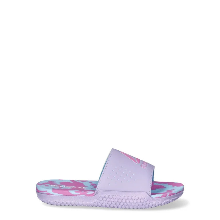 Reebok Girl’s Pervade Dual Density Comfort Slide Sandal - Walmart.com | Walmart (US)