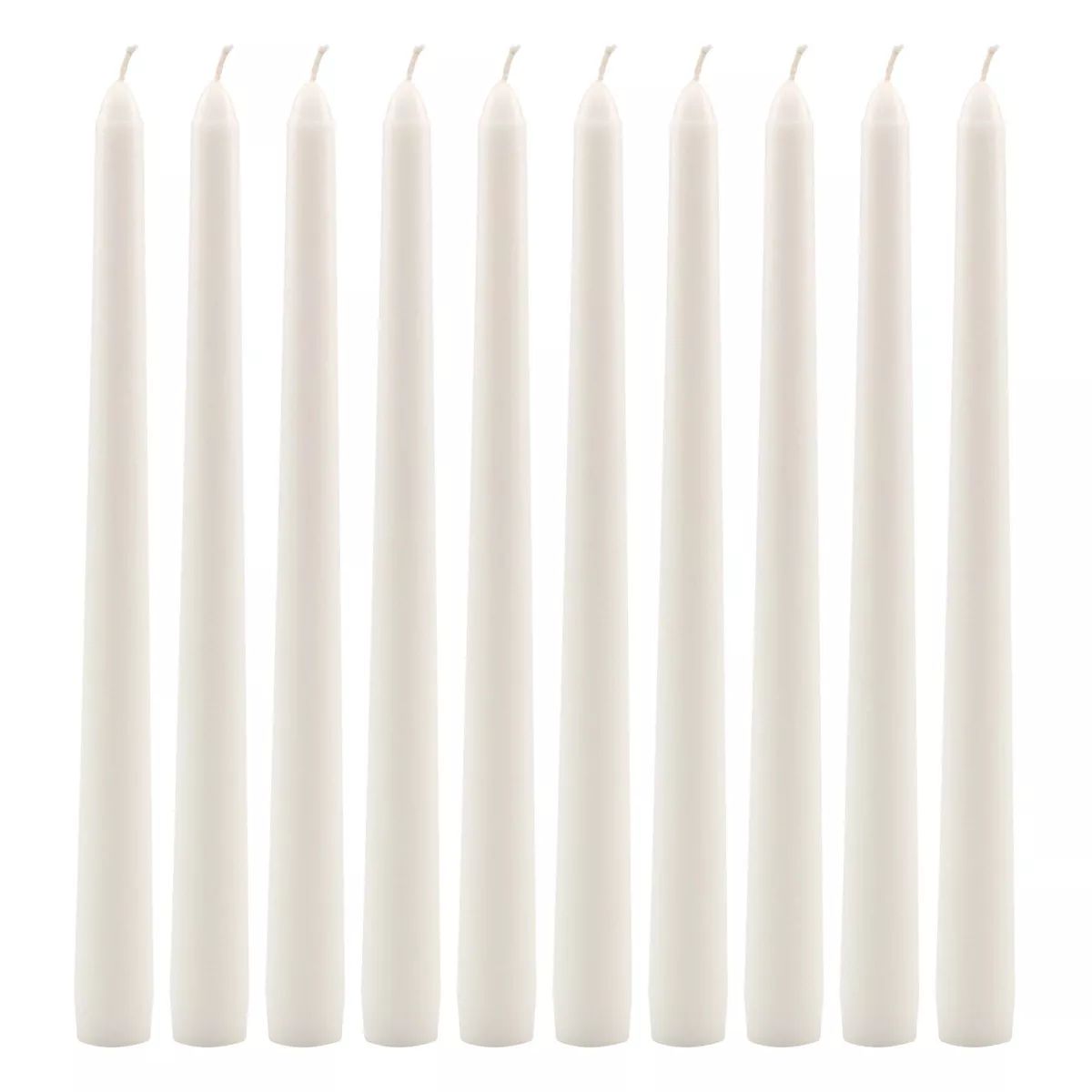 10" Taper Candle White - Stonebriar Collection | Target