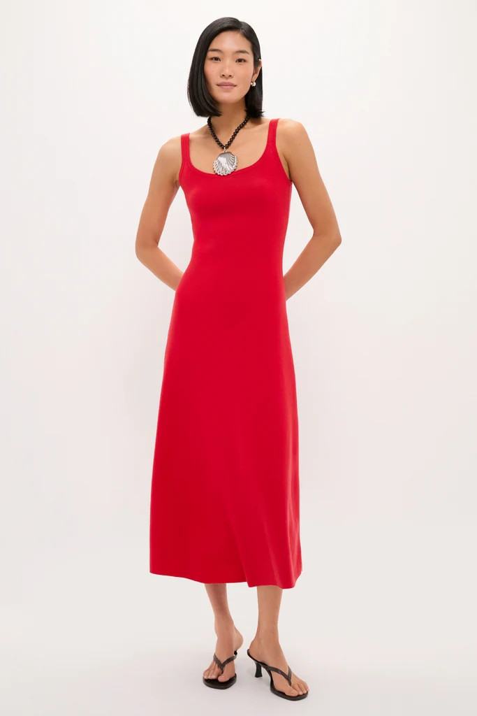 Red Knit Barrington Dress | Tuckernuck (US)