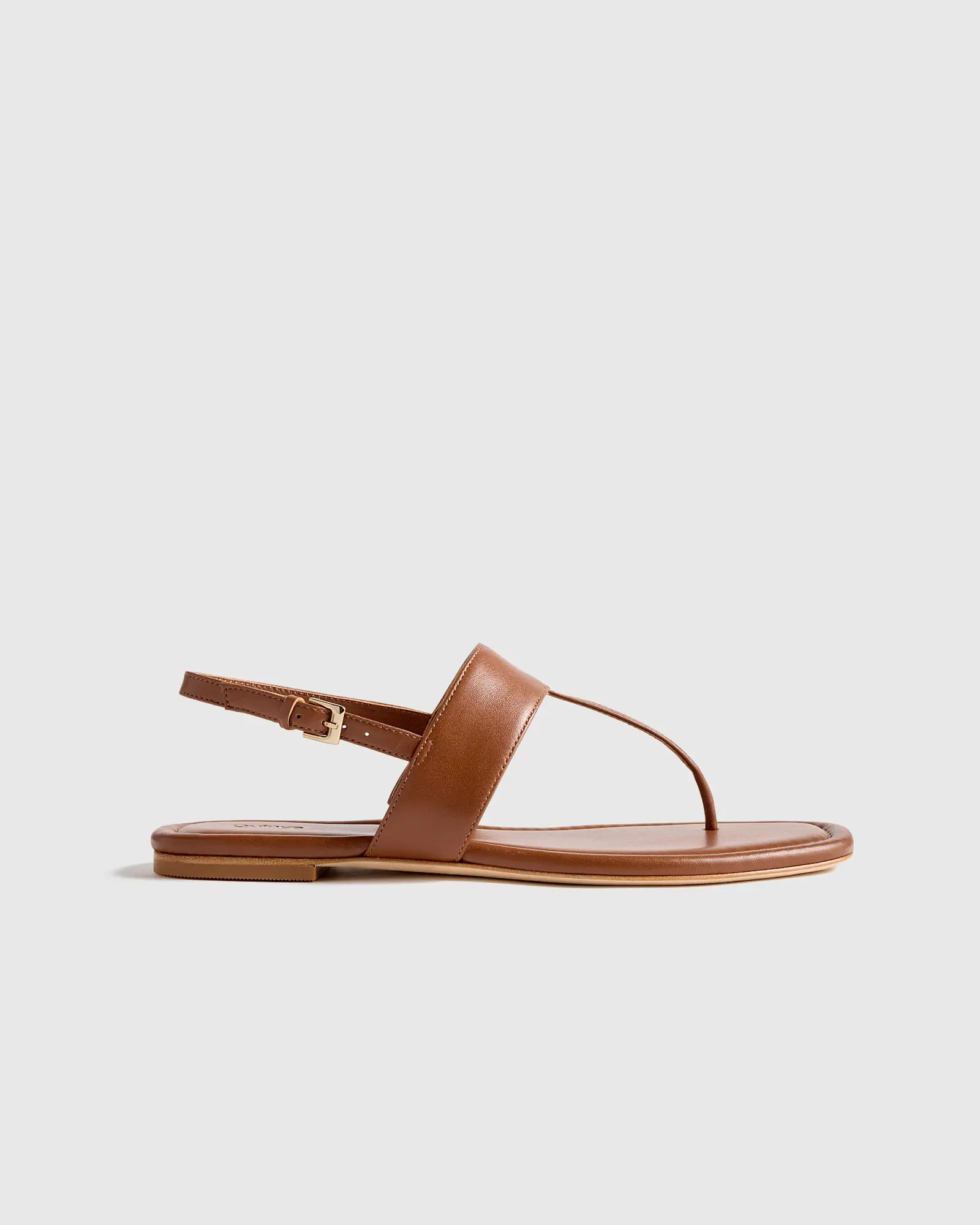 Italian Leather T-Strap Sandal | Quince