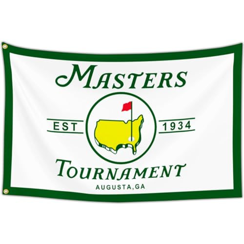 Masters Flag Golf Flag 3x5 Outdoor Double Sided Polyester Funny Flags Tapestry For Teen Girls Room Bedroom College Dorm Man Cave Wall Art House Yard Holiday Party Decorations Banner Flag | Amazon (US)