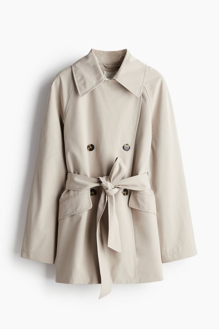 Short trench coat | H&M (UK, MY, IN, SG, PH, TW, HK)