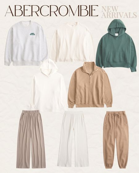 New arrivals from Abercrombie! I love the Sunday essentials sweats & hoodies, they come in new colors! 

#LTKstyletip #LTKfindsunder100 #LTKSeasonal