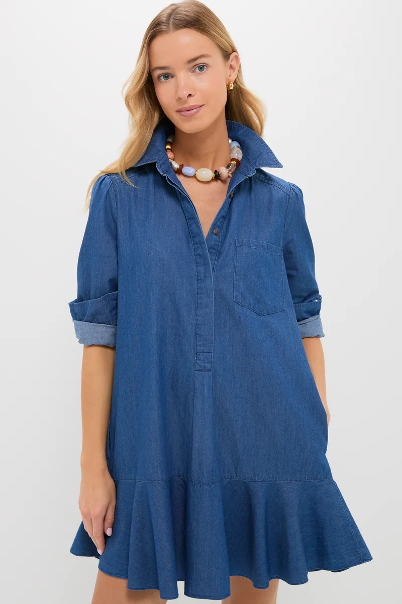 Lightweight Denim Callahan Shirt Dress | Tuckernuck (US)