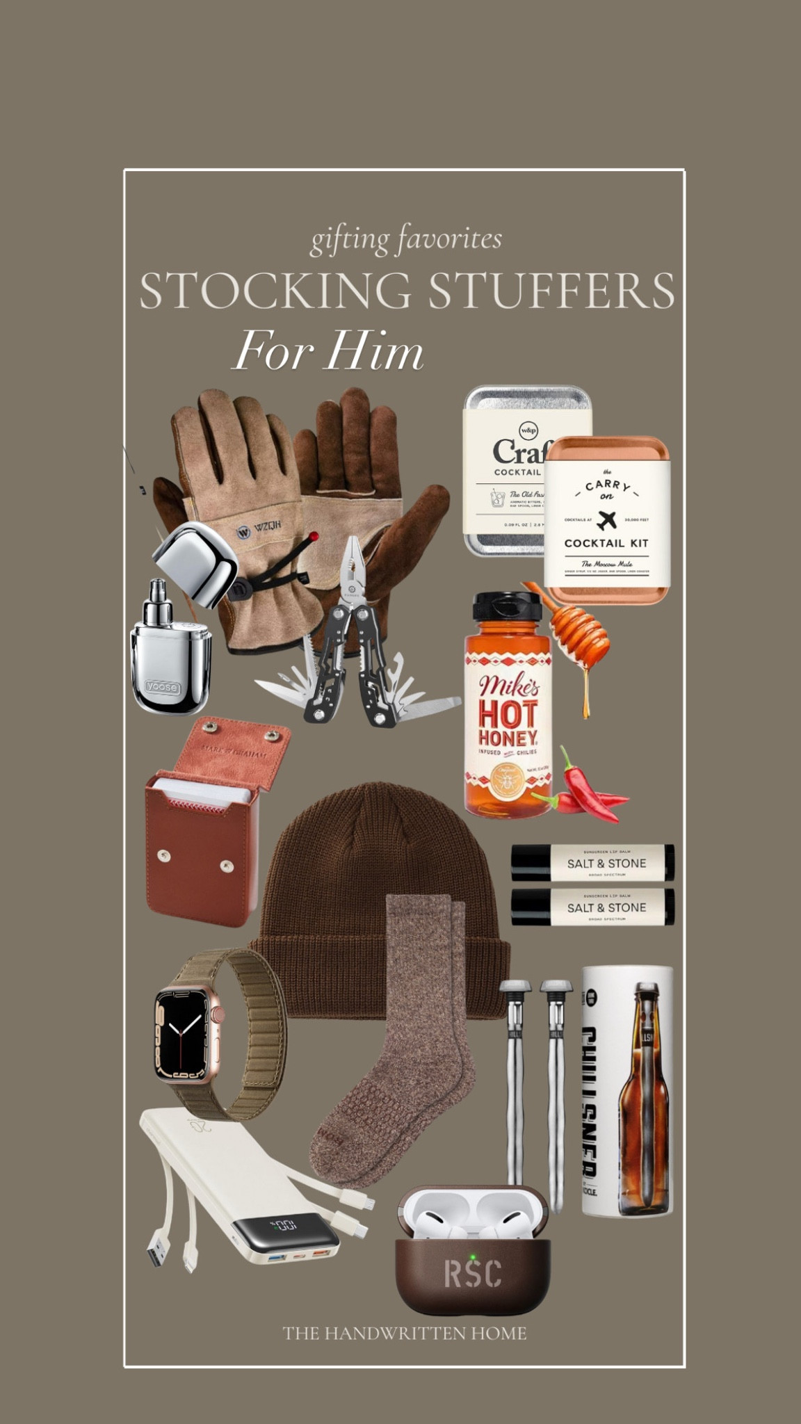 Using my secret stocking stuffer formula here’s a round up of stocking stuffers for him!

Amazon find, Amazon Holiday, target gifts, gifts for him, stocking stuffers for dad

#LTKFindsUnder50 #LTKHoliday #LTKGiftGuide