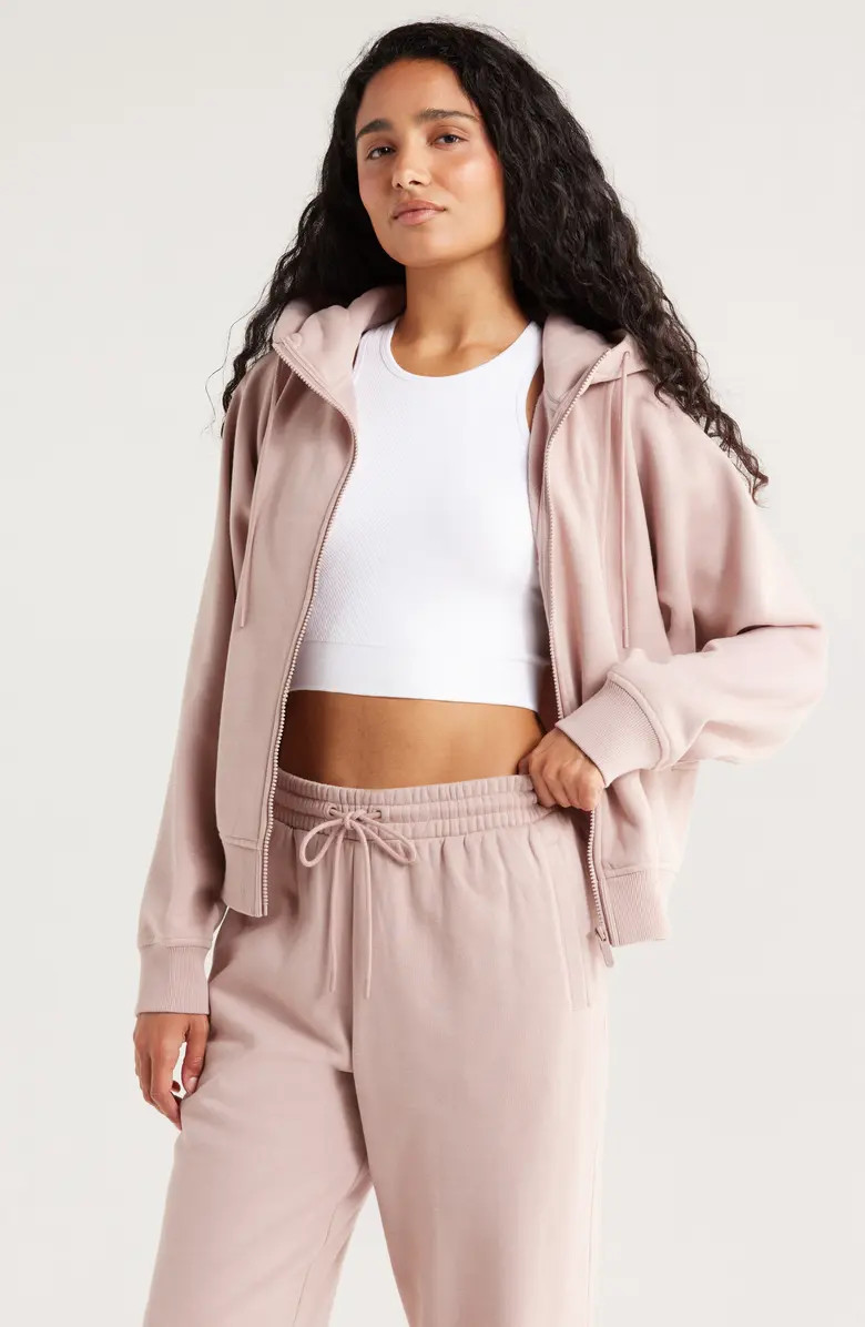 Zella Ultracozy Fleece Full Zip Hoodie | Nordstrom | Nordstrom