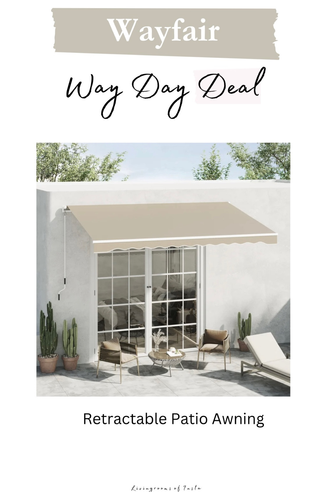 Retractable Awning for shade. Summer, outdoor, patio, deck, umbrella 

#LTKsalealert #LTKFind #LTKfamily