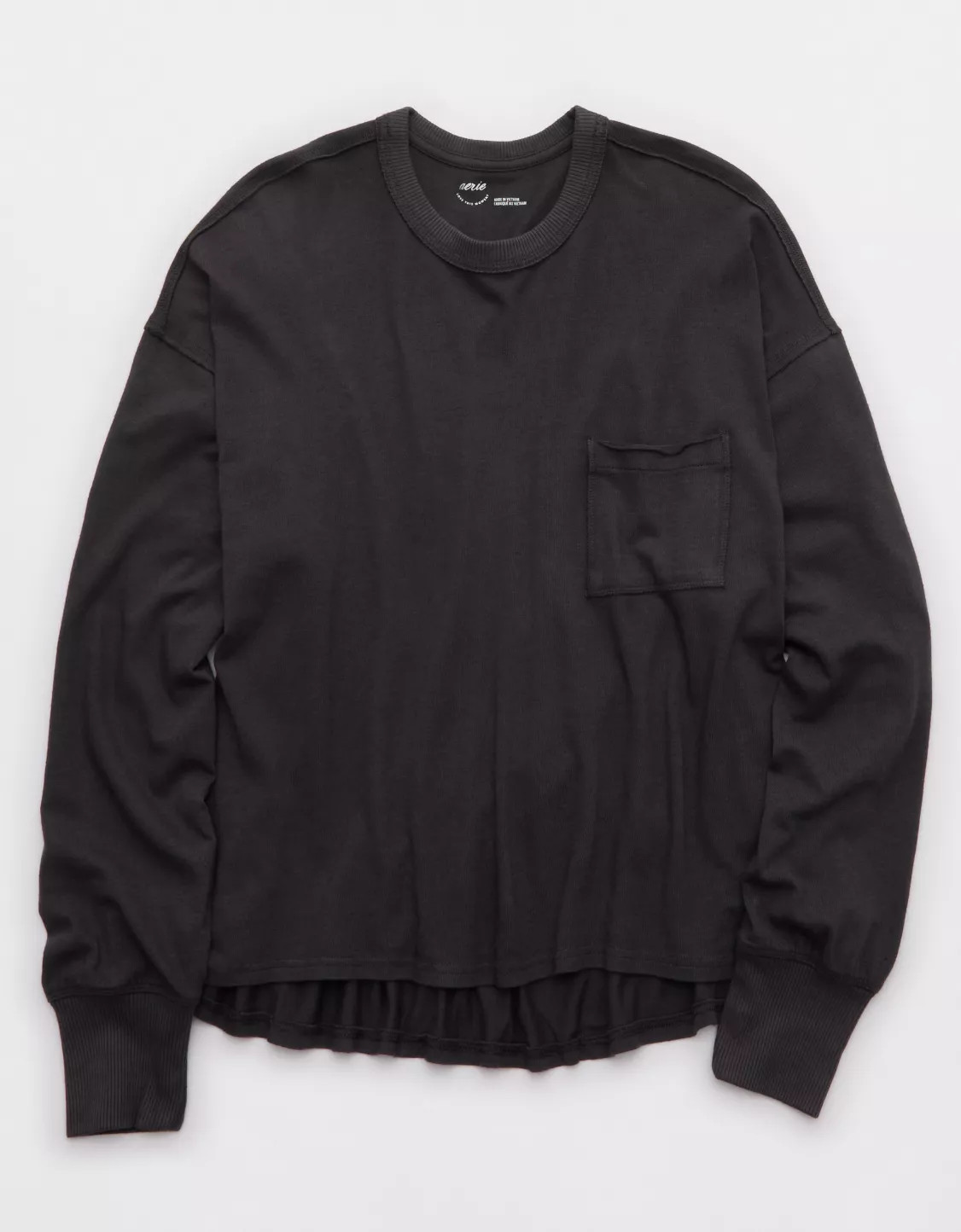 Aerie Happy Snit Pocket T-Shirt | Aerie