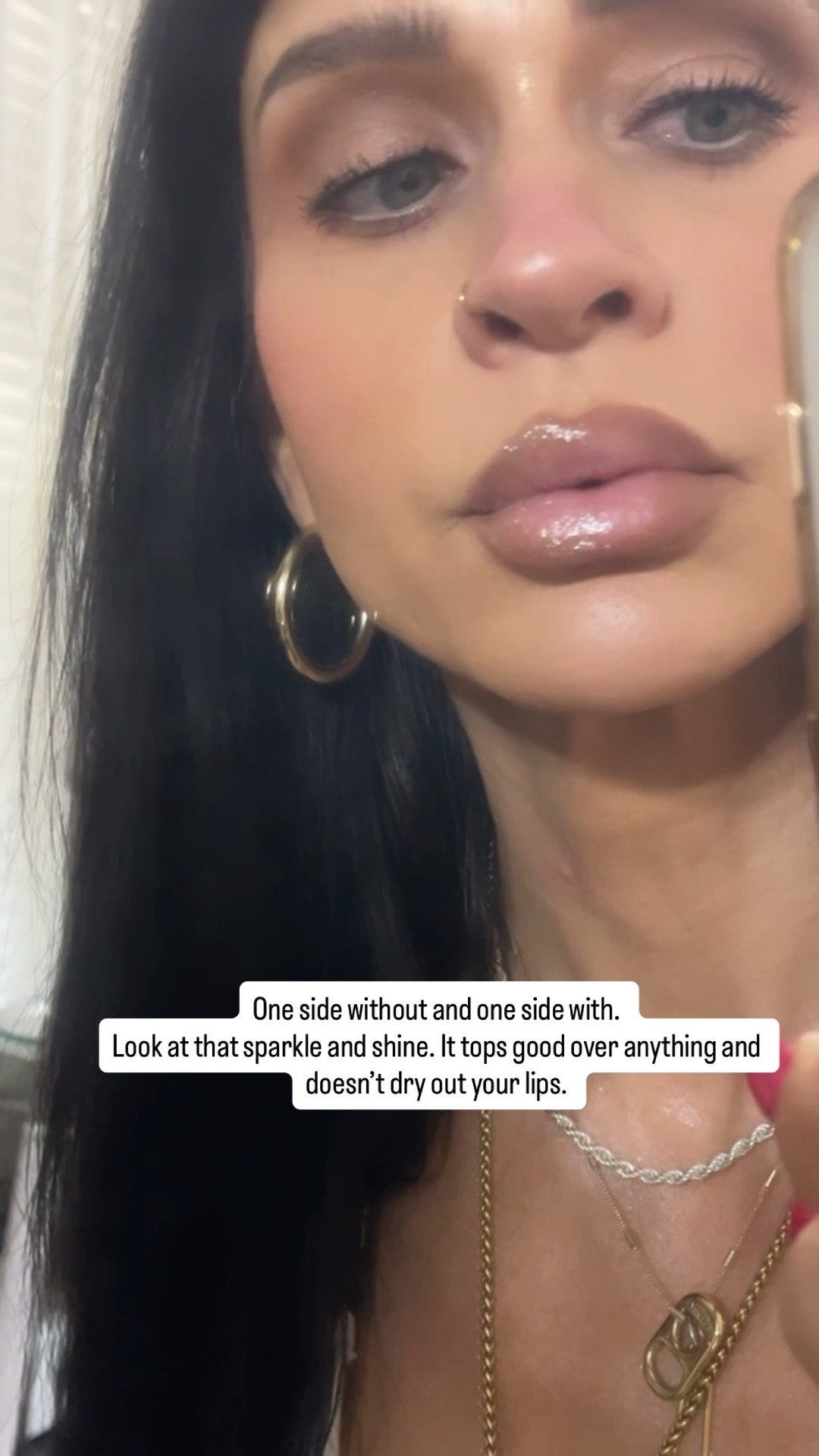 Lots of shades. This one is “crystal baller” so pretty over anything. 

Lipstick
Lipgloss
Drugstore makeup 
Elf makeup
Shimmer lipgloss


#LTKBeauty #LTKSaleAlert