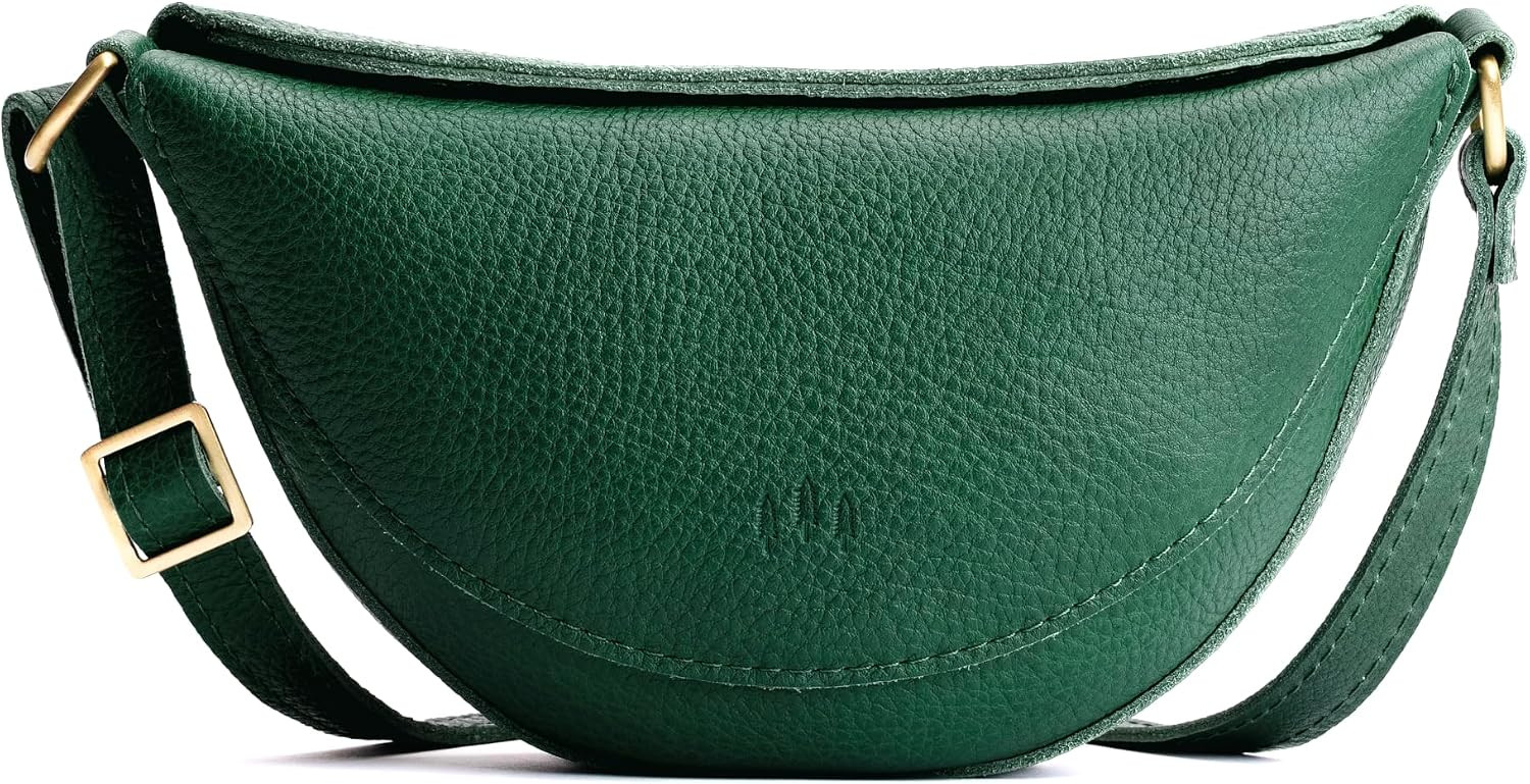 Portland Leather Goods Koala Sling Bag - Adjustable Full-Grain Leather | Amazon (US)