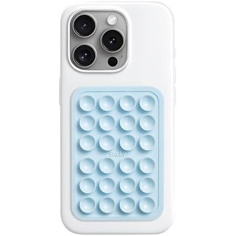 Silicone Suction Phone Case Adhesive Mount - Hands-Free, Strong Grip Holder for Selfies & Videos ... | Amazon (US)