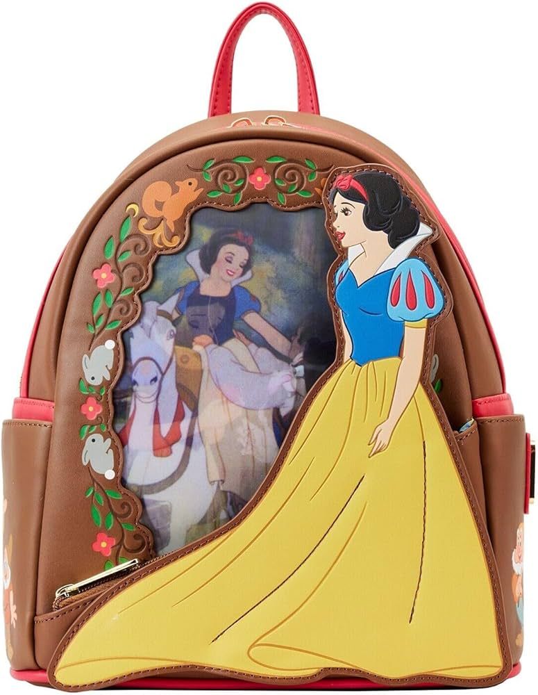 Loungefly Snow White Lenticular Princess Series Double Strap Shoulder Bag | Amazon (US)