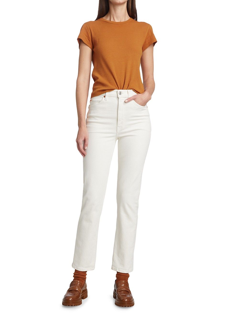 Re/done 70s Straight-Fit Jeans | Saks Fifth Avenue