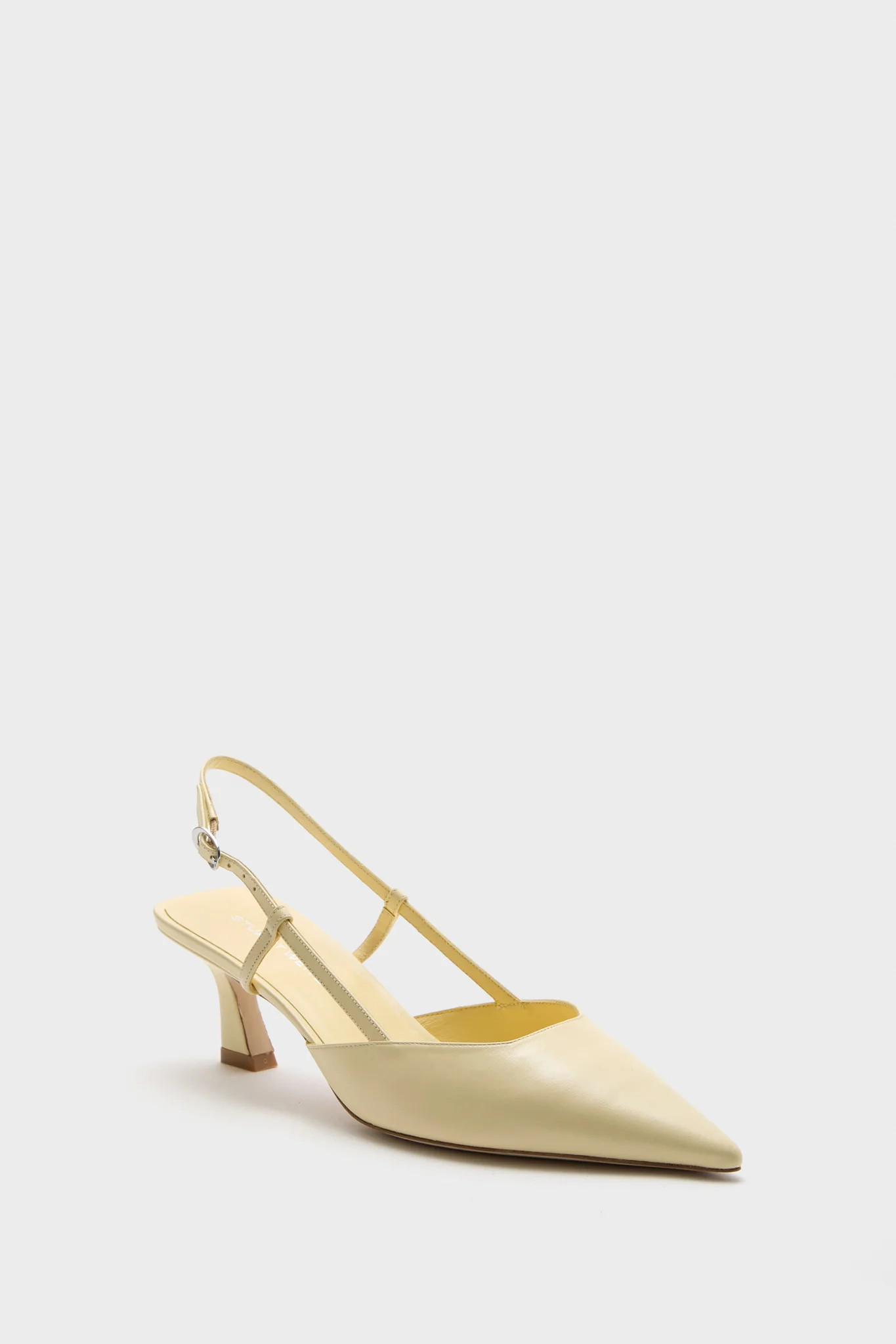 Lemon Chiffon Vinnie 50 Slingback Heels | Tuckernuck (US)