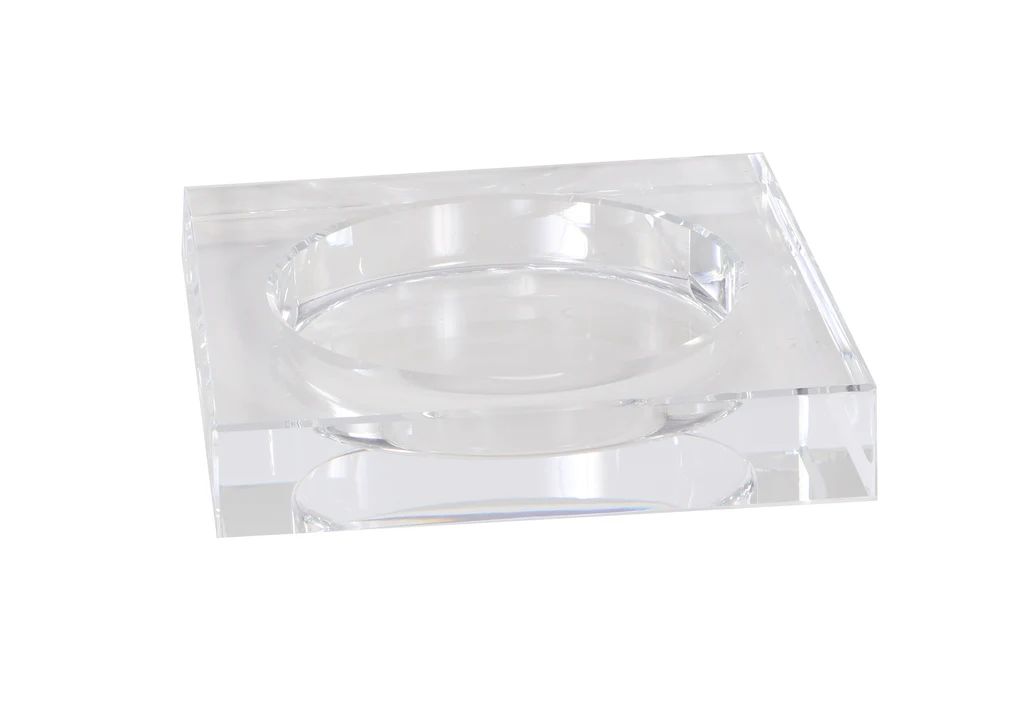 CRYSTAL CANDLE DISH | Alice Lane Home Collection