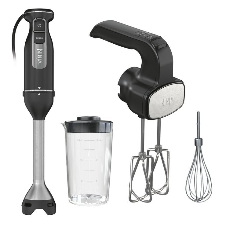 Ninja Foodi Power Mixer System Immersion Blender Hand Mixer Combo with Whisk and Beaters - CI101 | Target