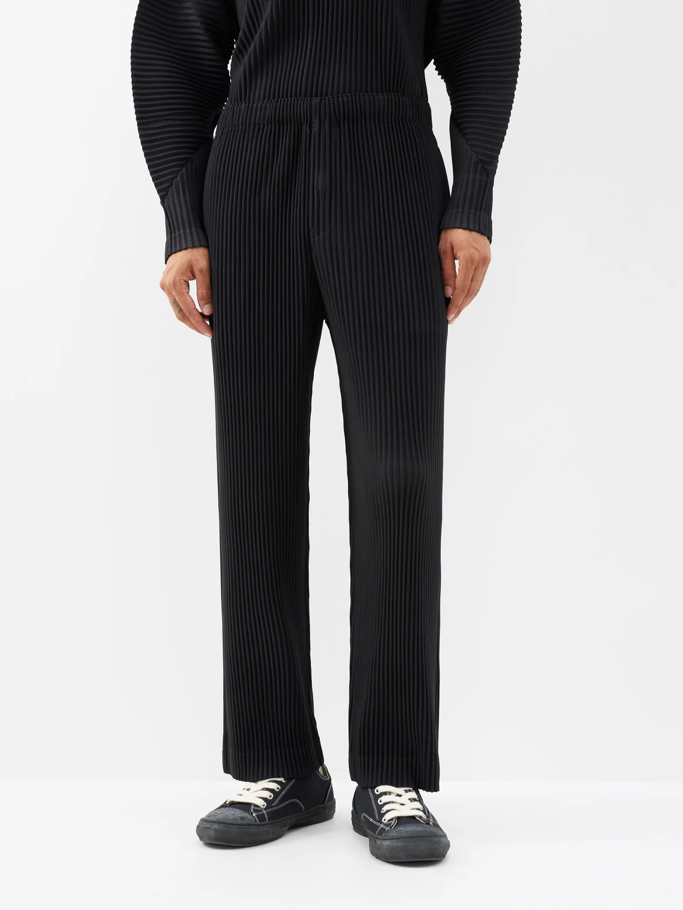 Technical-pleated trousers | Homme Plissé Issey Miyake | Matches (UK)