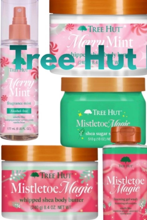 N E W Tree Hut Holiday products! Great for those stockings or gifts for the teen/tweens in your life! 

Buy 4 products receive $5 credit! 

Tree Hut| Body Care| Gift Ideas 

#LTKSeasonal #LTKHoliday #LTKFindsUnder50