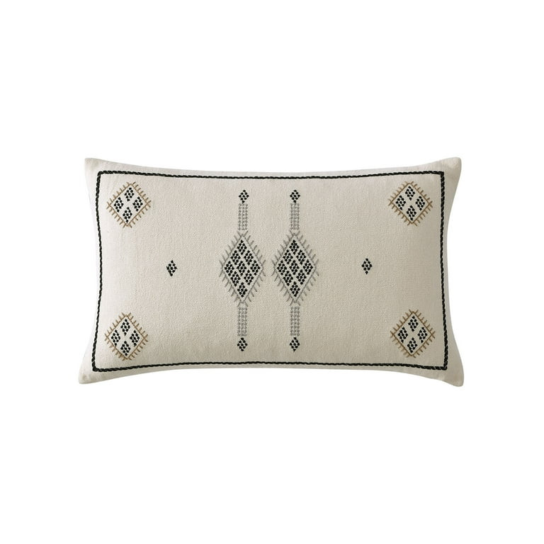 Better Homes & Gardens, Cactus Decorative Pillow, Oblong, 14" x 24", Cream, 1 Piece | Walmart (US)