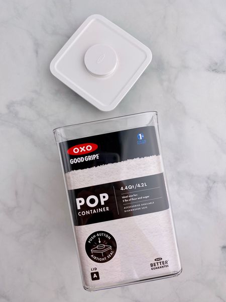 Getting ready for baking season & holiday baking... I Bought new OXO Pop flour containers & sugar containers (both same size). Holds 5lb. The OXO pop cookie jar is on sale! Adding to my set. Love them! Do you like to bake? Or cook? What are your favorite things for the kitchen? #pantry #kitchenfinds #baking #bakeware #bakingseason #musthaves #kitchenessentials #foodstoragecontainers 

#LTKxPrime #LTKhome