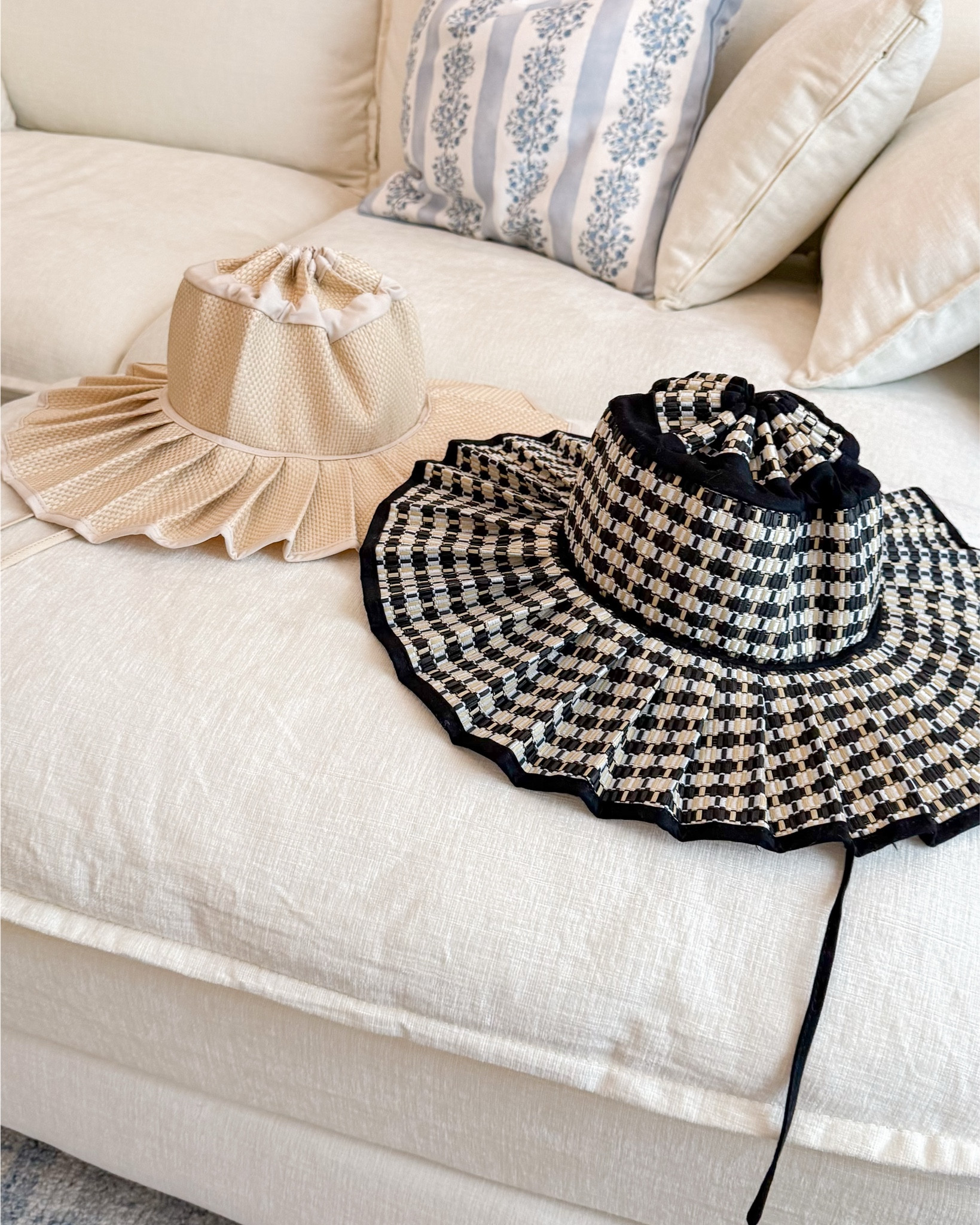 Foldable & packable pleated sun hat look for less! $36 after shipping. Shipping takes around 2+ weeks. Order NOW to get by summer!

#LTKSaleAlert #LTKSwim