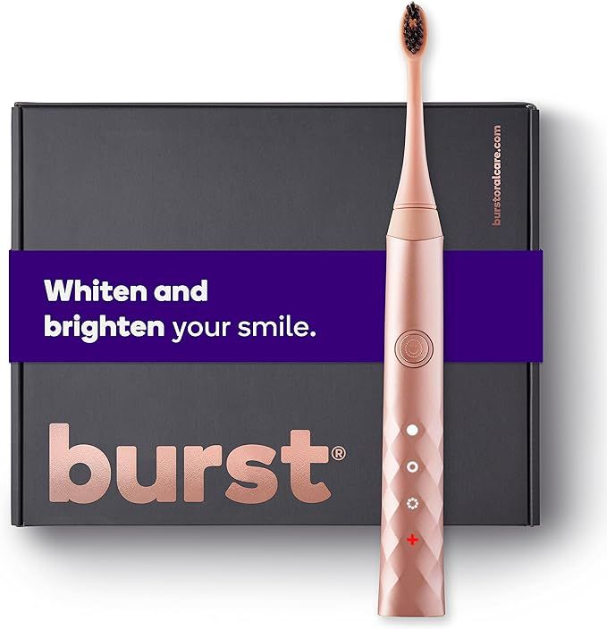 BURST Electric Toothbrush with Charcoal Sonic Toothbrush Head, Deep Clean, Fresh Breath & Healthi... | Amazon (US)