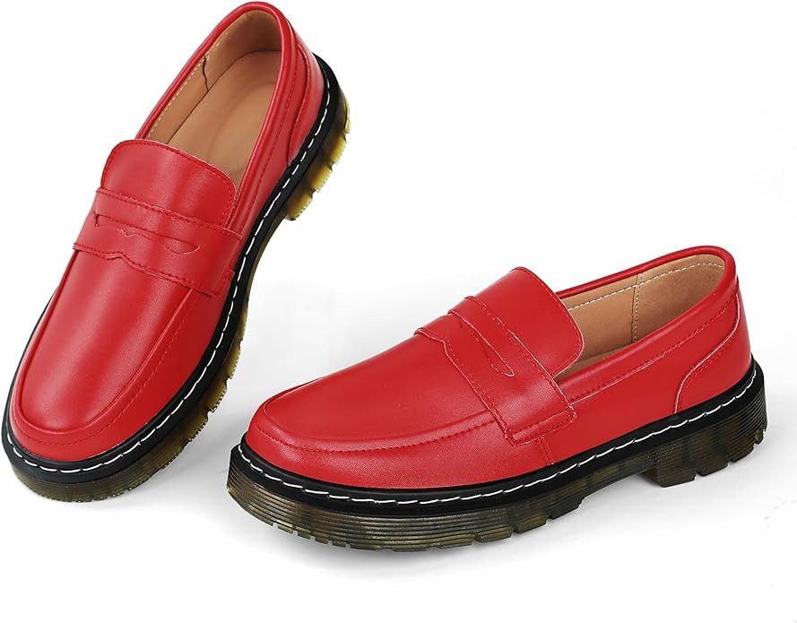 Women's Loafers Classic Penny Loafers for Women Fashion Driving Moccasins Women | Amazon (US)