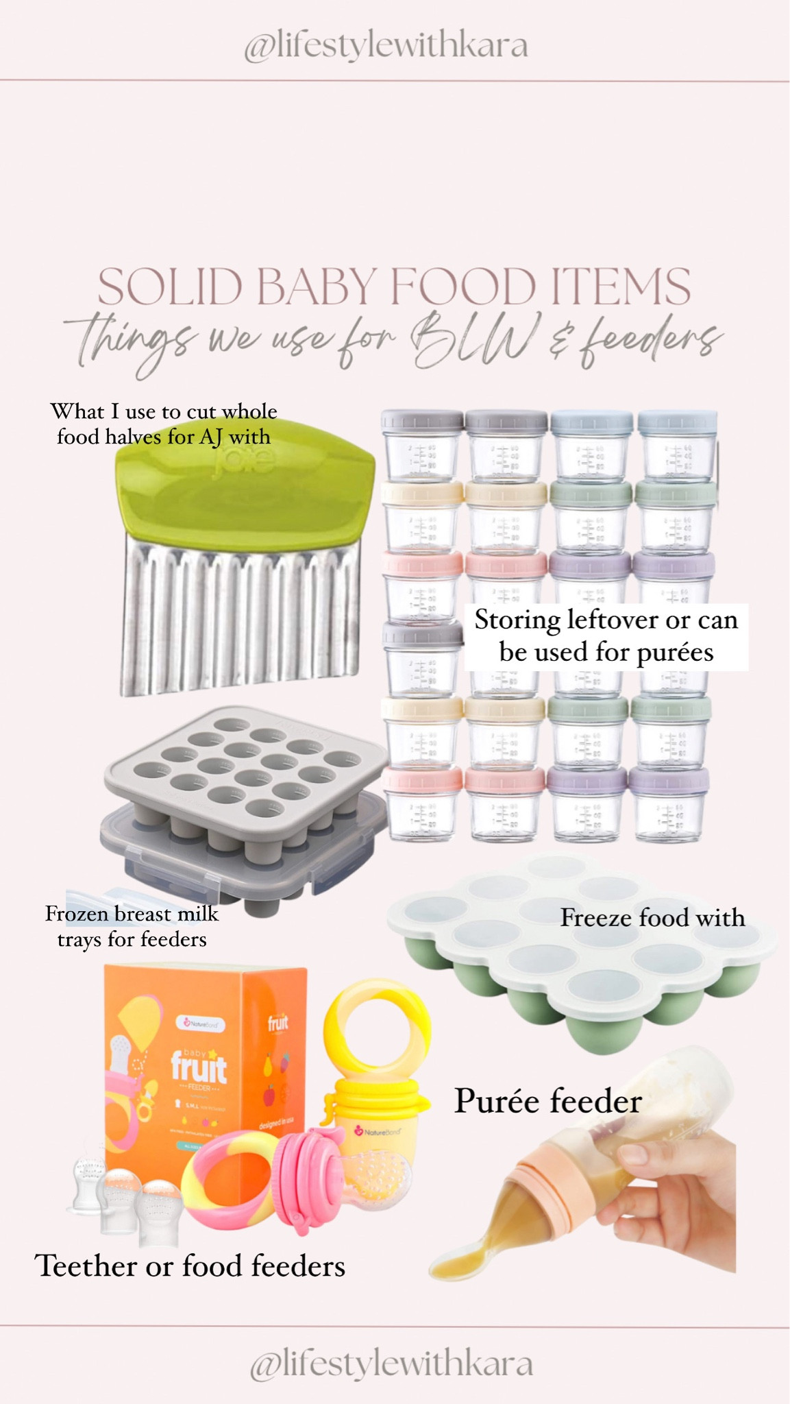 Items we use to make BLW life easier plus can be used for purées and teething purposes!

#LTKbaby