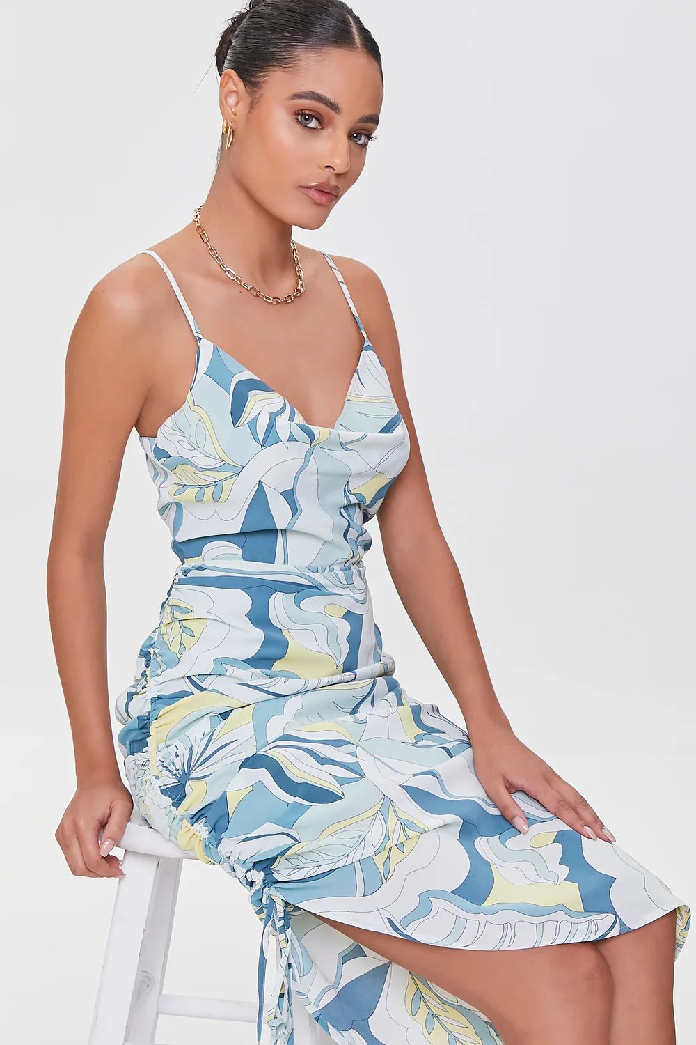 Tropical Leaf Print Dress
– Forever 21 | Forever 21 CA