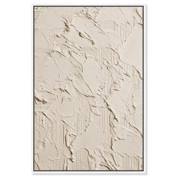 Muted Dabs by Oliver Gal - Floater Frame Print on Canvas | Wayfair North America