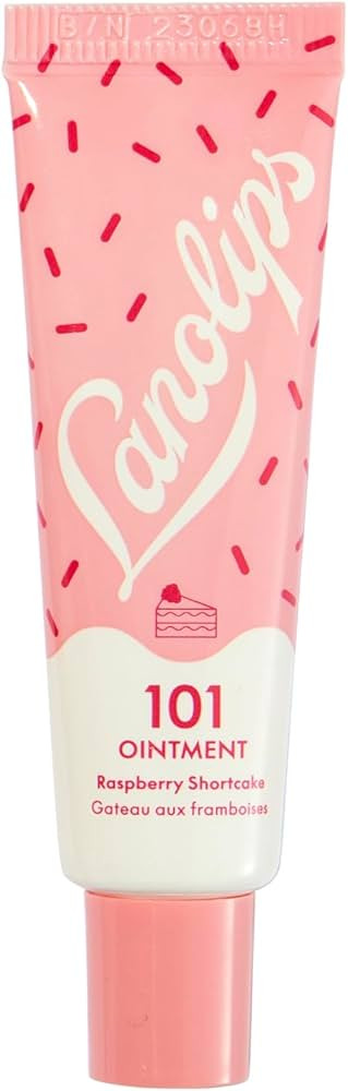 Lanolips 101 Delicious Rasberry Shortcake - Lip Balm with Vitamin E Oil and Lanolin for Lip Hydra... | Amazon (US)