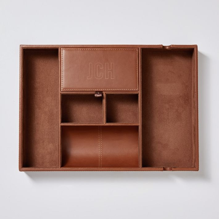 Leather Valet Tray | Mark and Graham