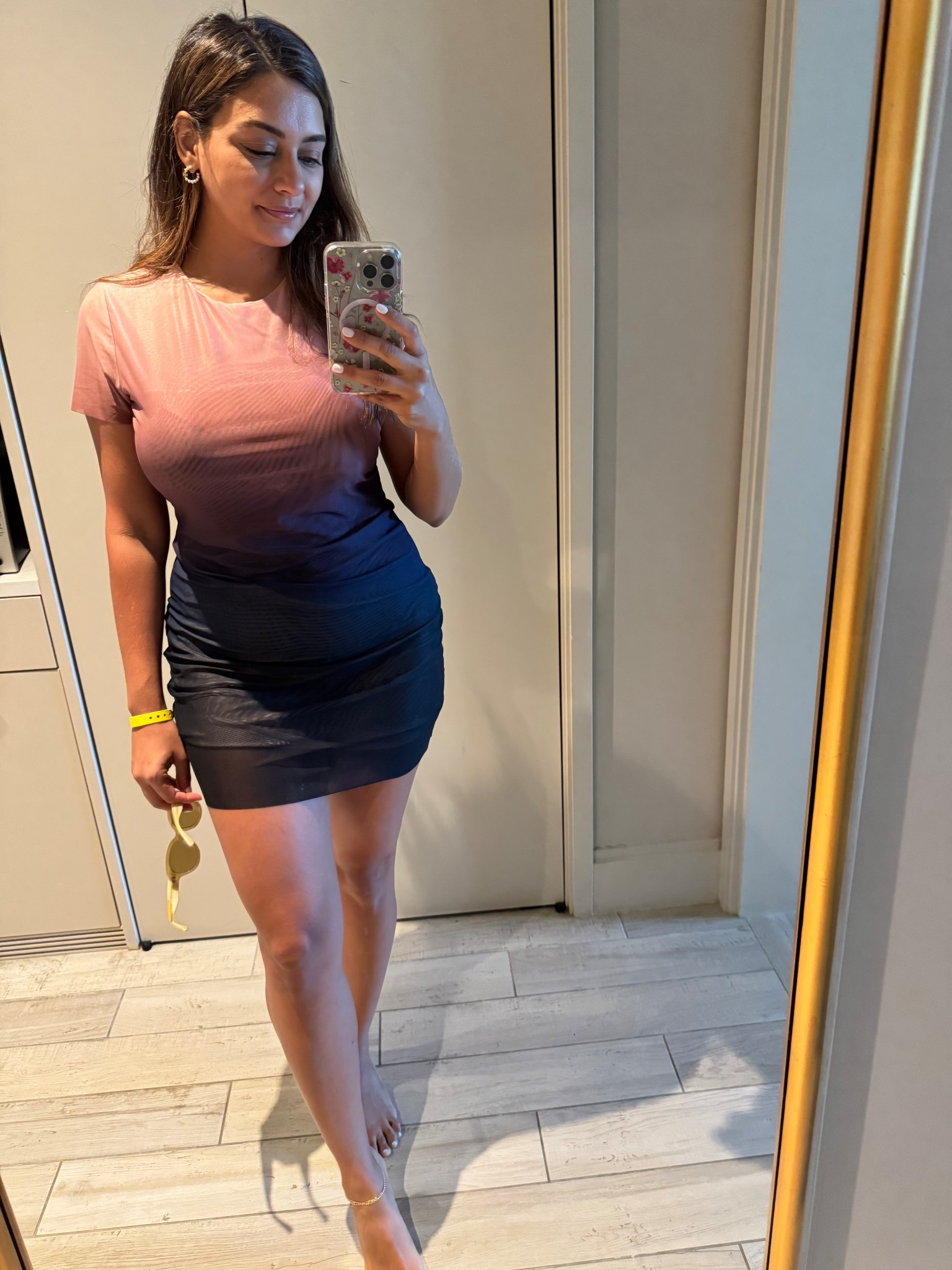 Ombré swimsuit + cover up

#LTKMidsize #LTKSwim #LTKSeasonal