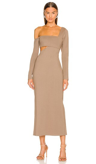 The Sonata Dress in Mocha | Revolve Clothing (Global)